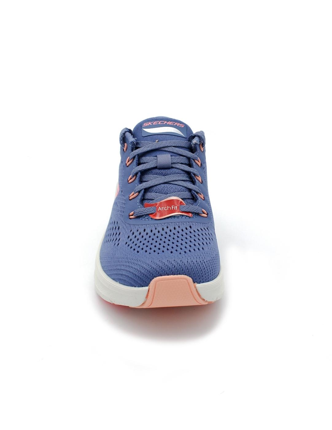 Deportiva SKECHERS 150051 Azul Mujer.