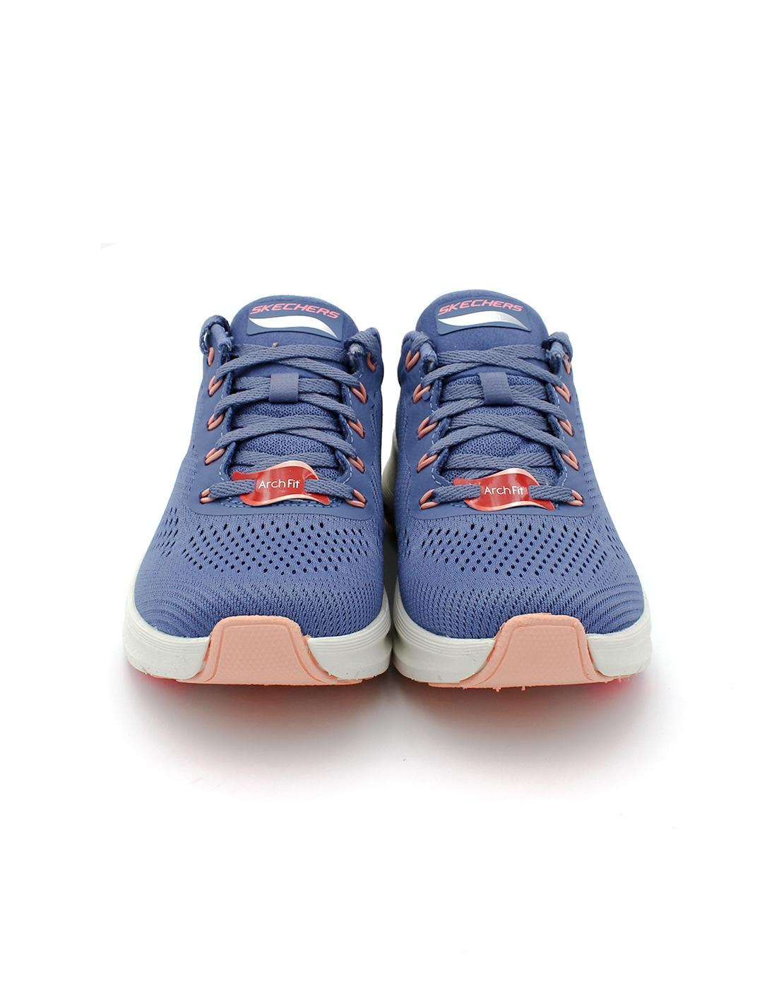 Deportiva SKECHERS 150051 Azul Mujer.