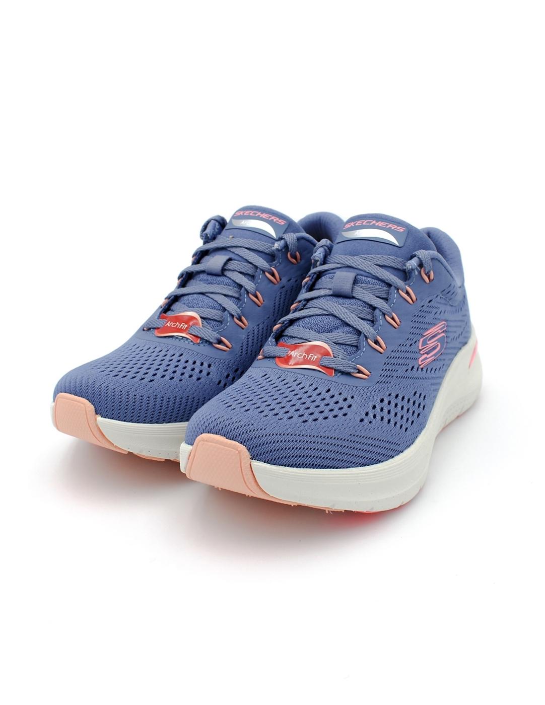 Deportiva SKECHERS 150051 Azul Mujer.