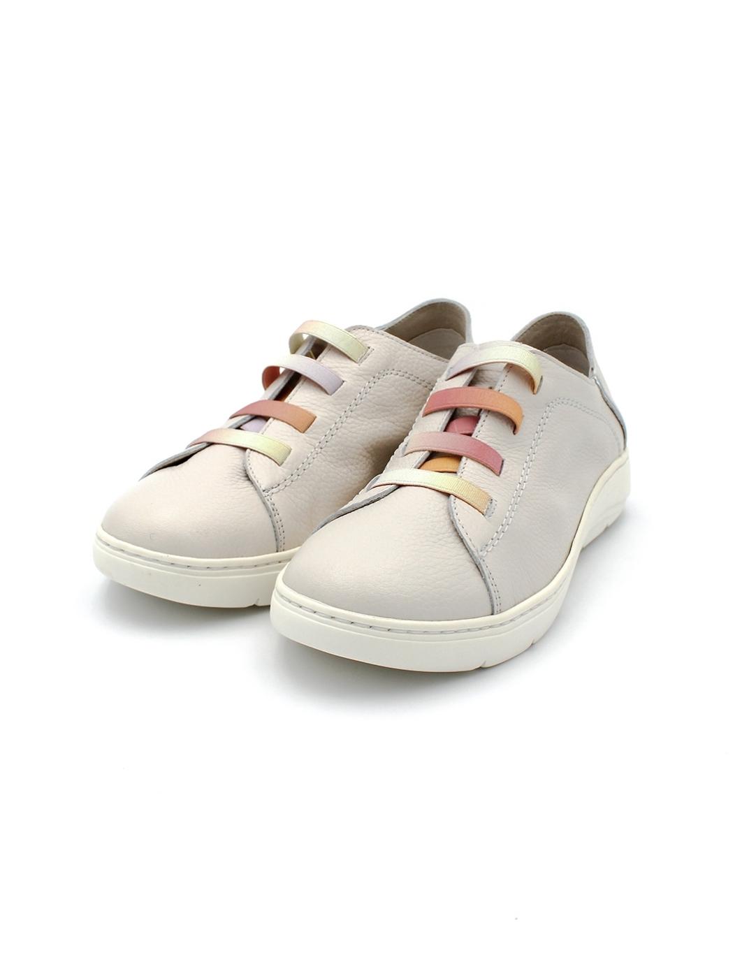 Zapatos DORKING D9499 Blanco roto Mujer.