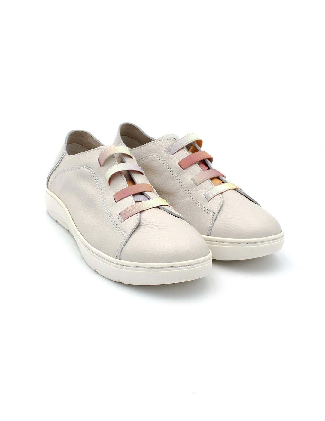 Zapatos DORKING D9499 Blanco roto Mujer.