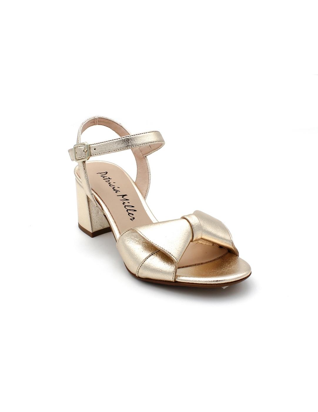 Sandalias PATRICIA MILLER 6766F Champán Mujer