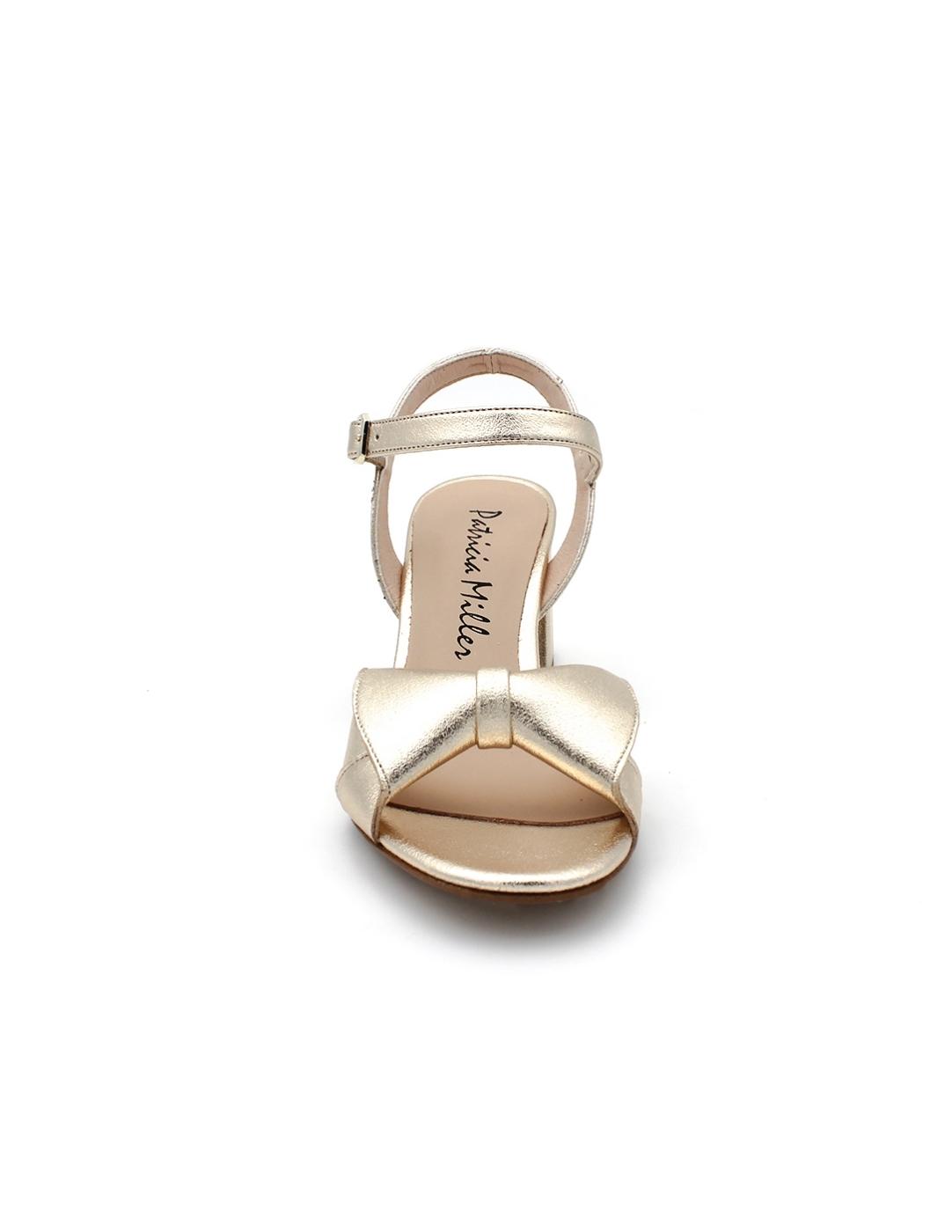 Sandalias PATRICIA MILLER 6766F Champán Mujer