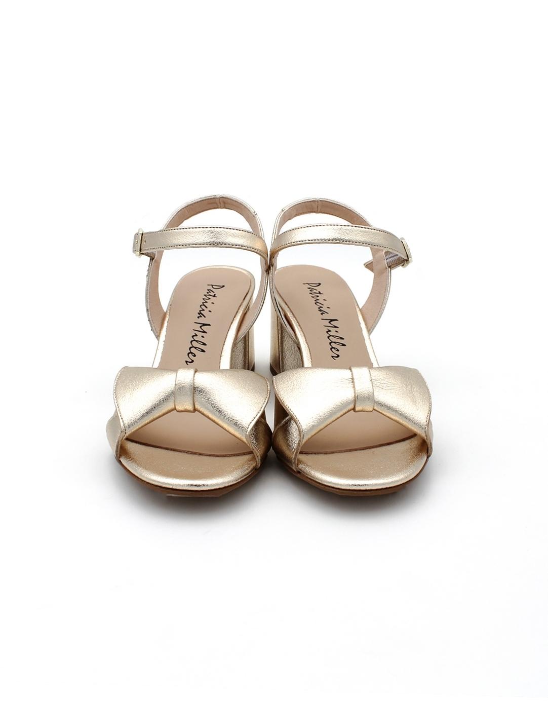 Sandalias PATRICIA MILLER 6766F Champán Mujer