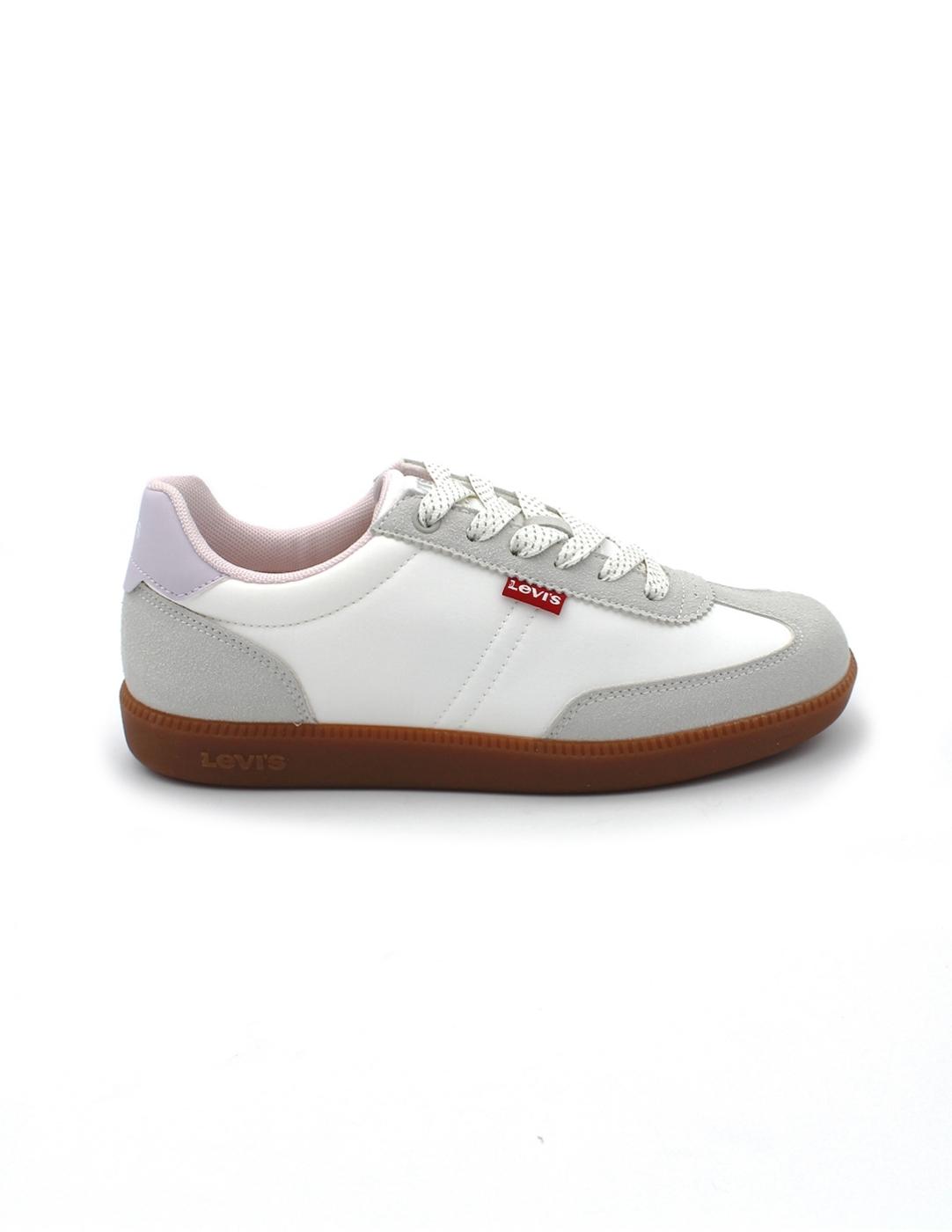 Bambas LEVI'S KIDS VJAC0025S Blanco/Lila Mujer.