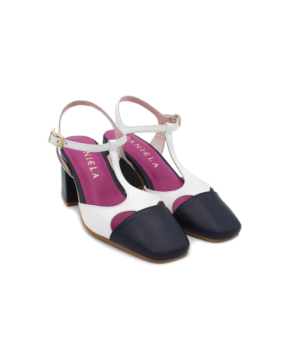 Zapatos DANIELA SHOES 25022 Blanco/Marino