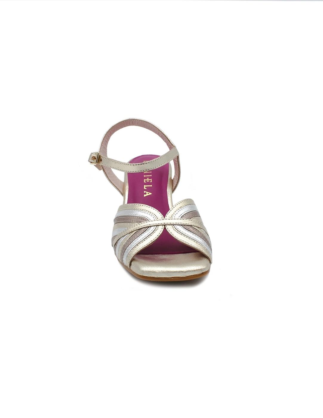 Sandalias DANIELA SHOES 25110 Colores Metalizados Mujer.