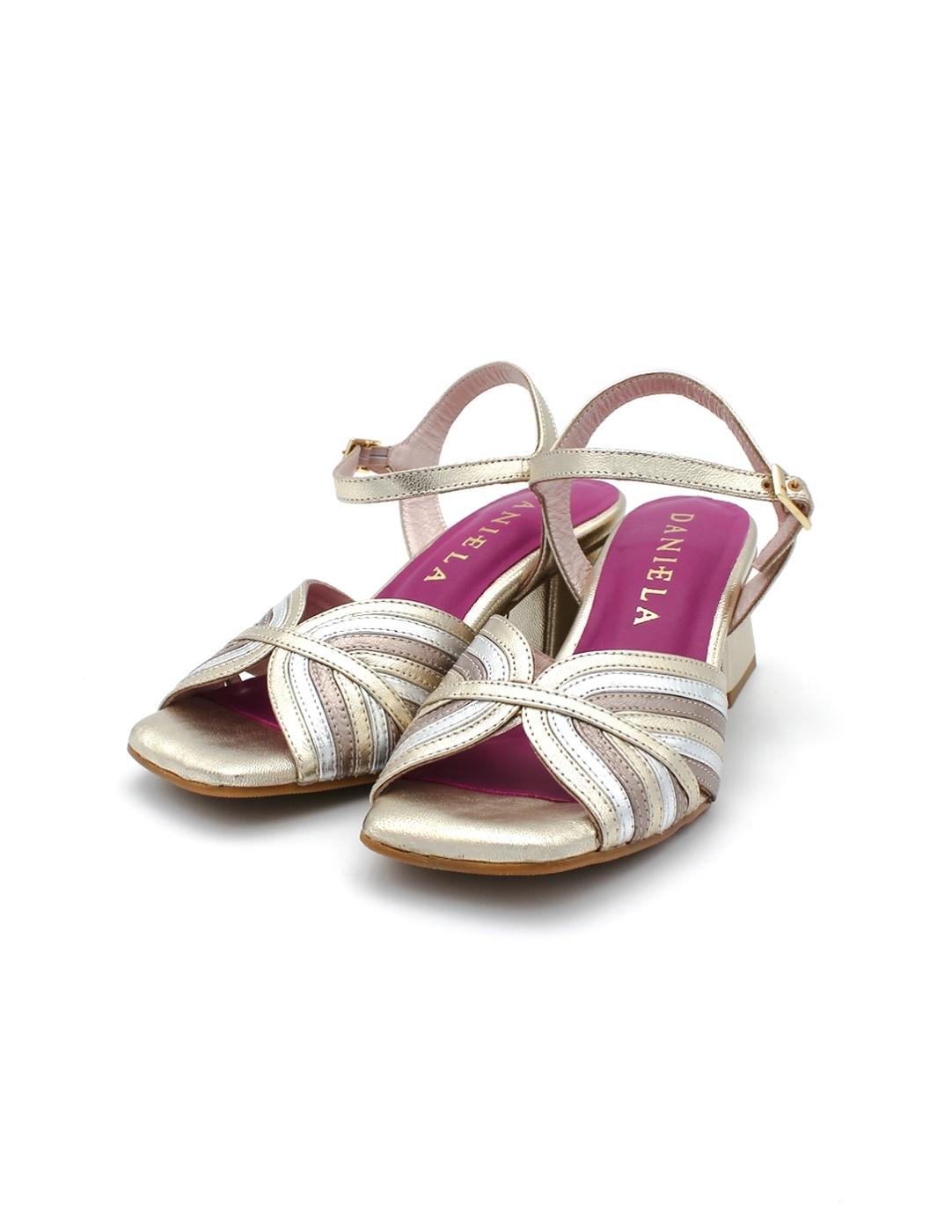Sandalias DANIELA SHOES 25110 Colores Metalizados Mujer.