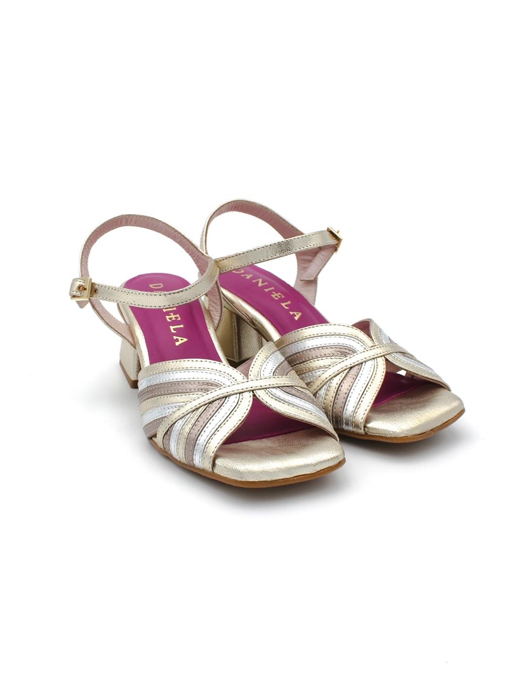 Sandalias DANIELA SHOES 25110 Colores Metalizados Mujer.