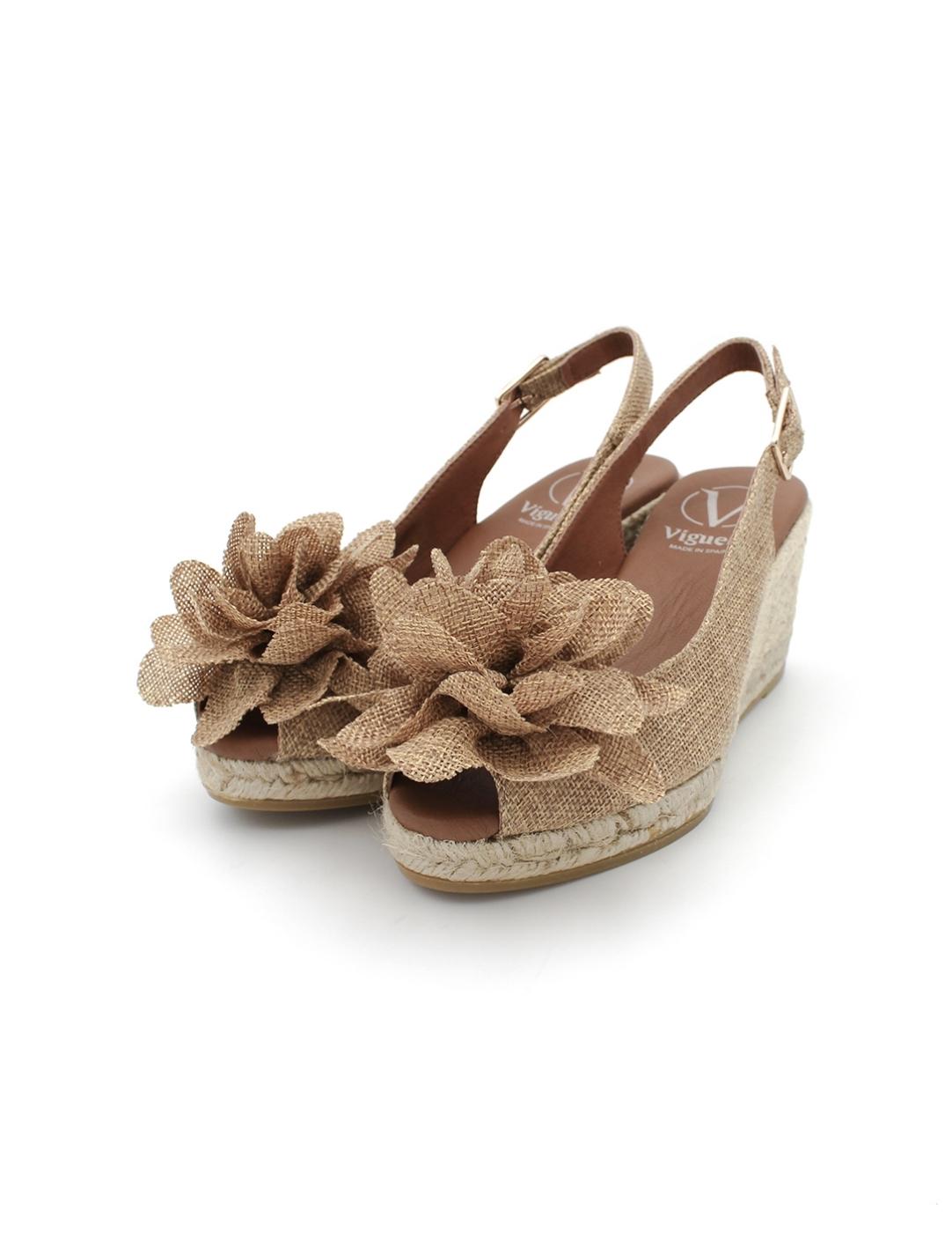 Alpargatas VIGUERA 2210 Camel Mujer