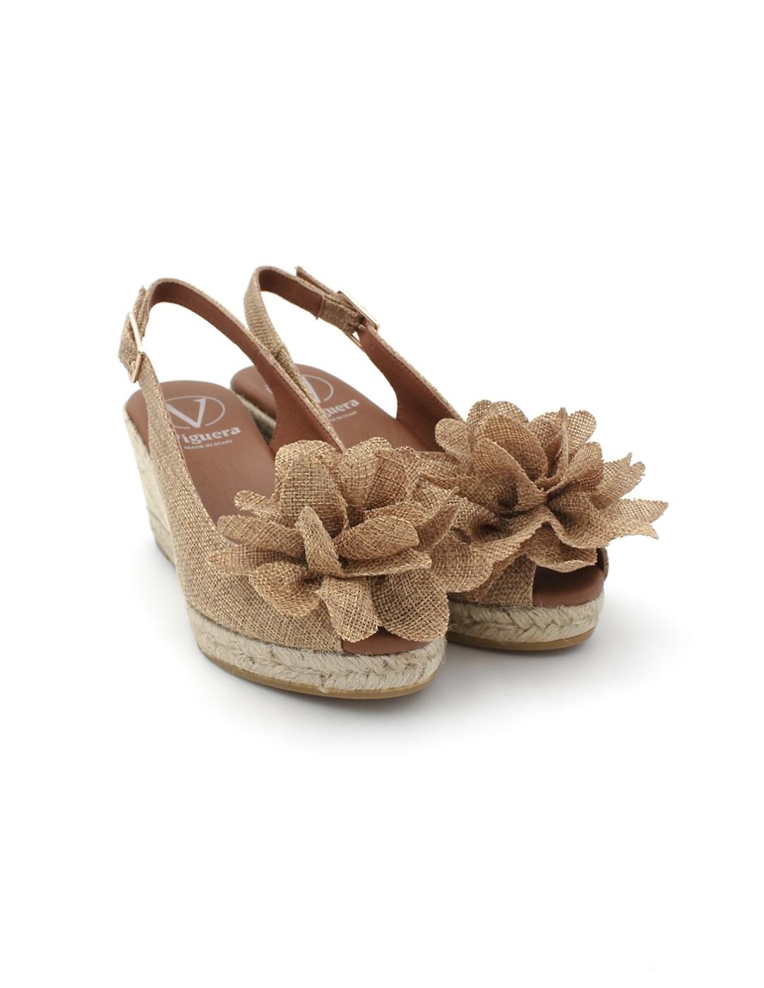 Alpargatas VIGUERA 2210 Camel Mujer
