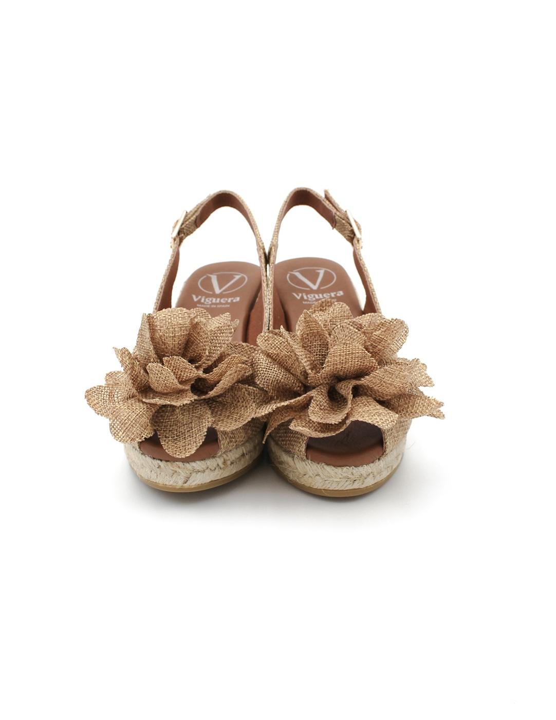 Alpargatas VIGUERA 2210 Camel Mujer