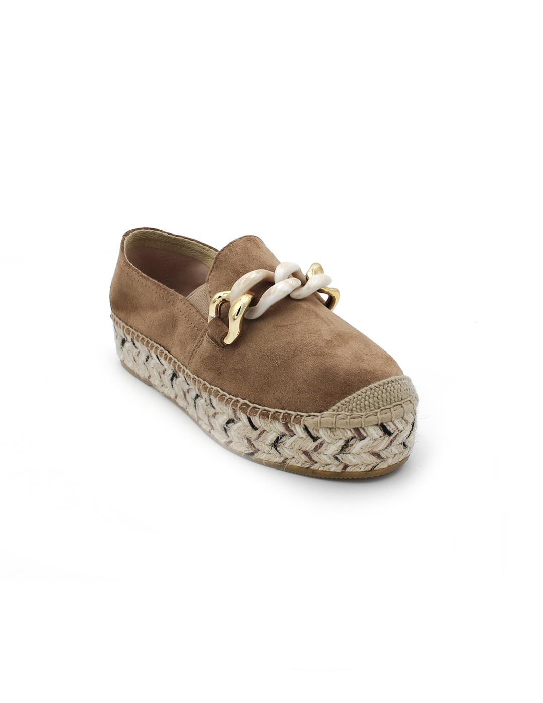 Alpargata Mocasín VIGUERA 2041 Whisky Mujer