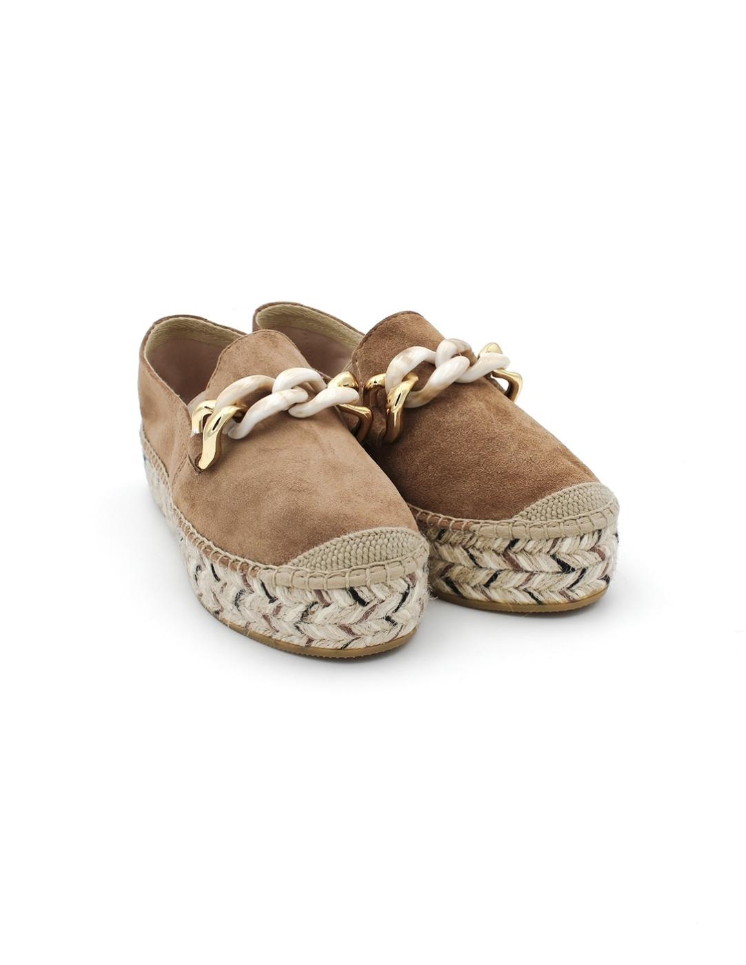 Alpargata Mocasín VIGUERA 2041 Whisky Mujer