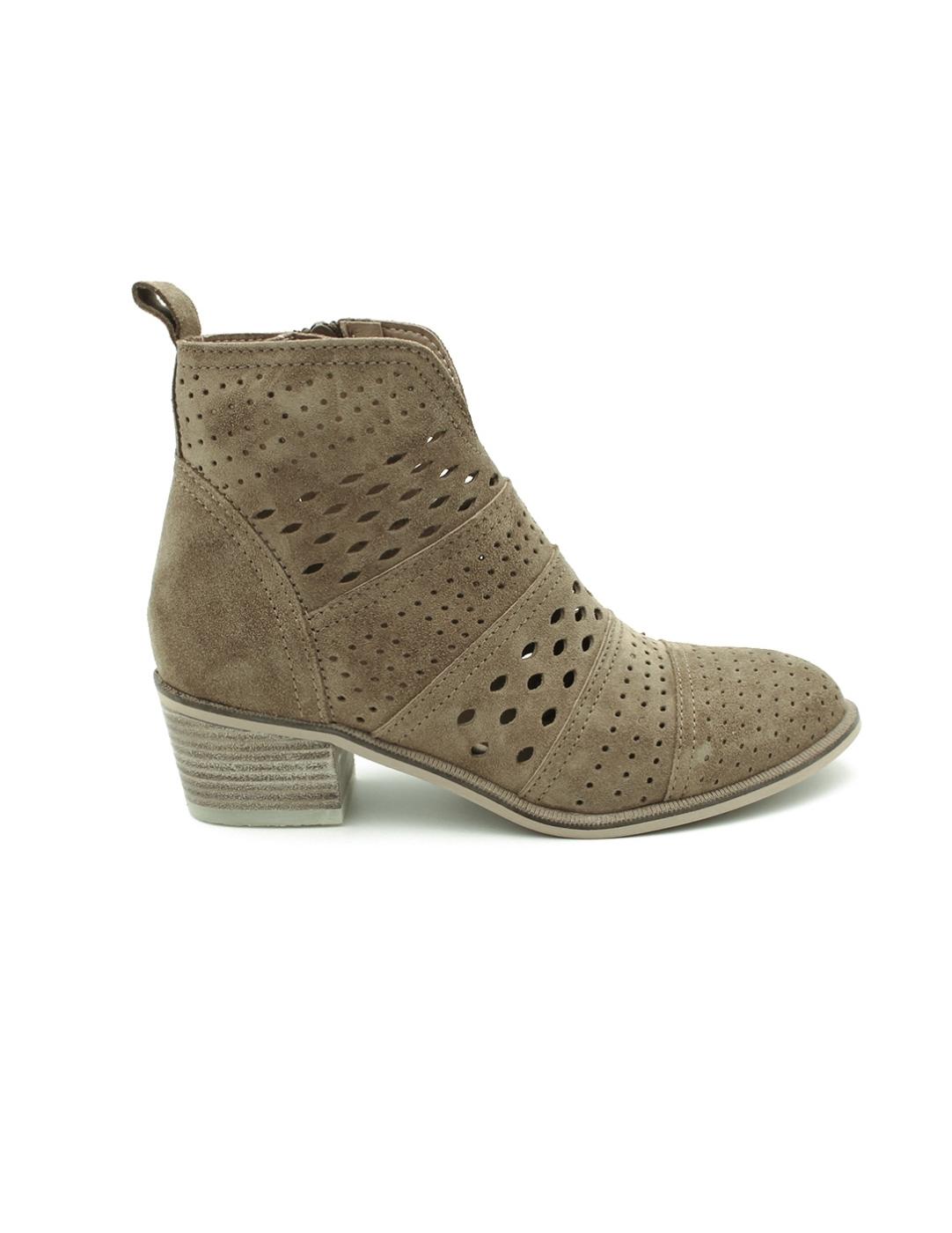 Botín Campero alpe 5391 1101 Cuero Mujer.