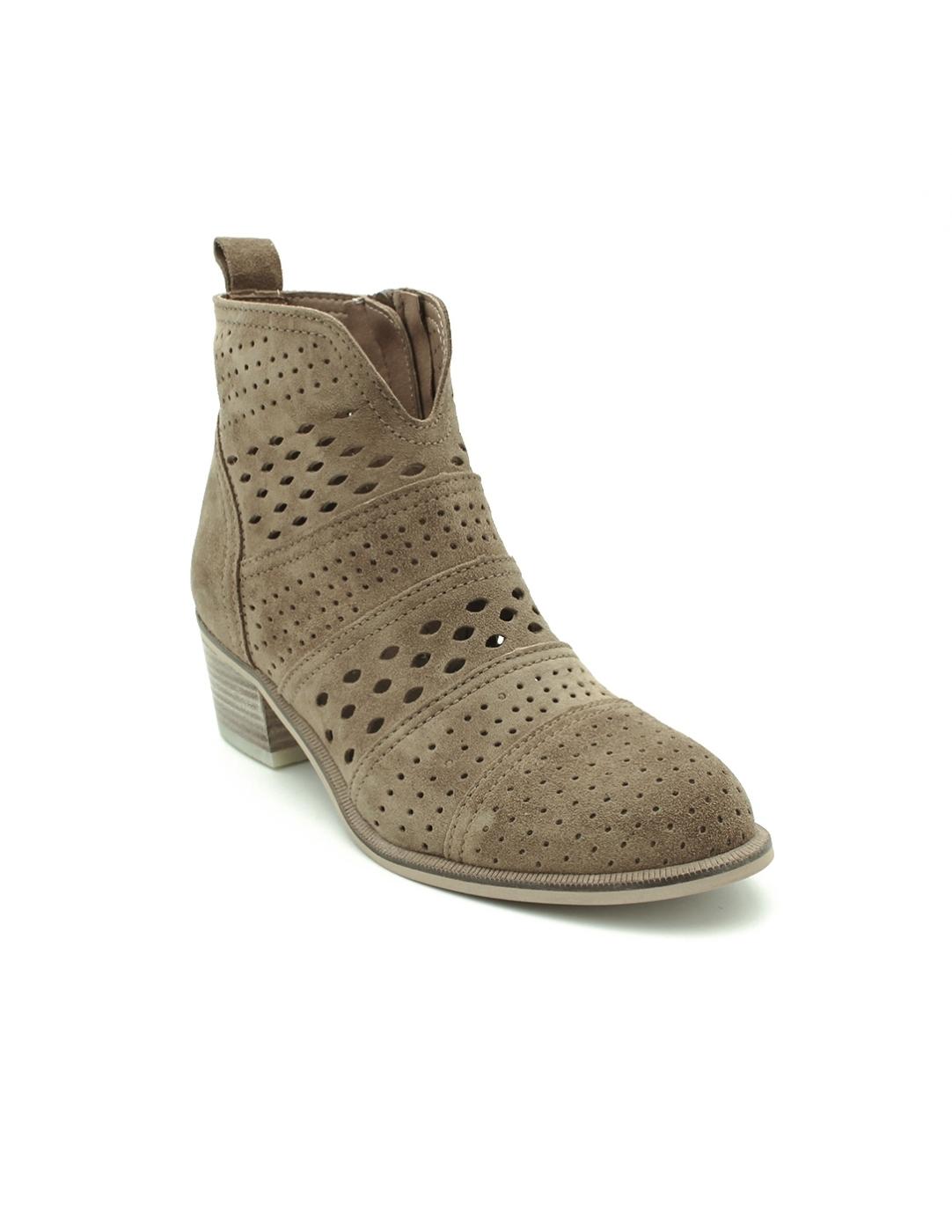 Botín Campero alpe 5391 1101 Cuero Mujer.