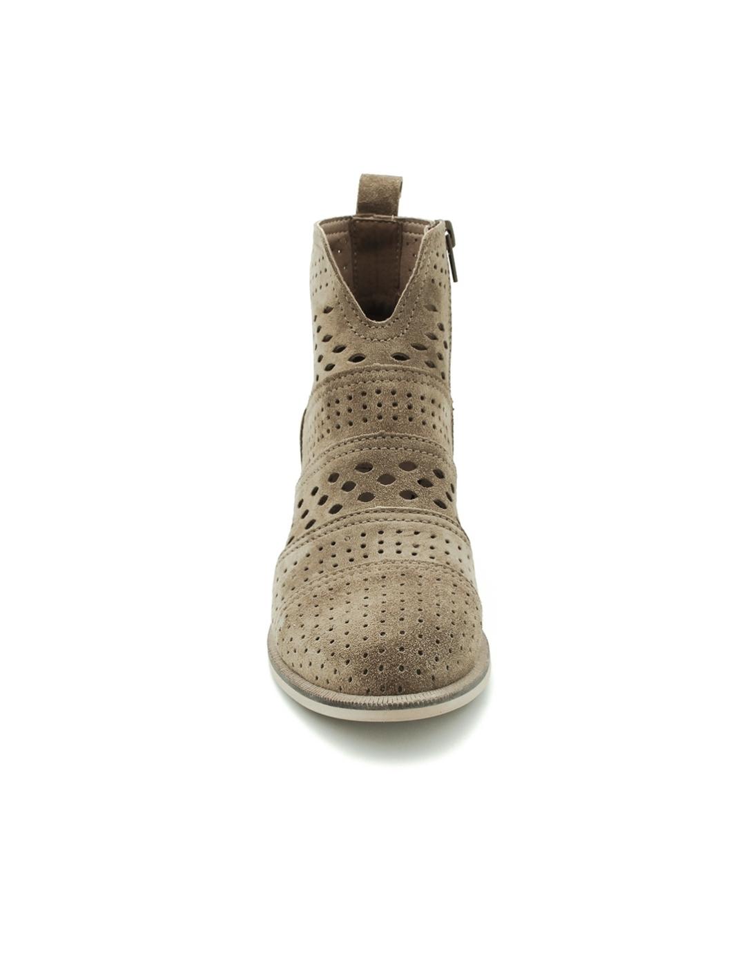 Botín Campero alpe 5391 1101 Cuero Mujer.