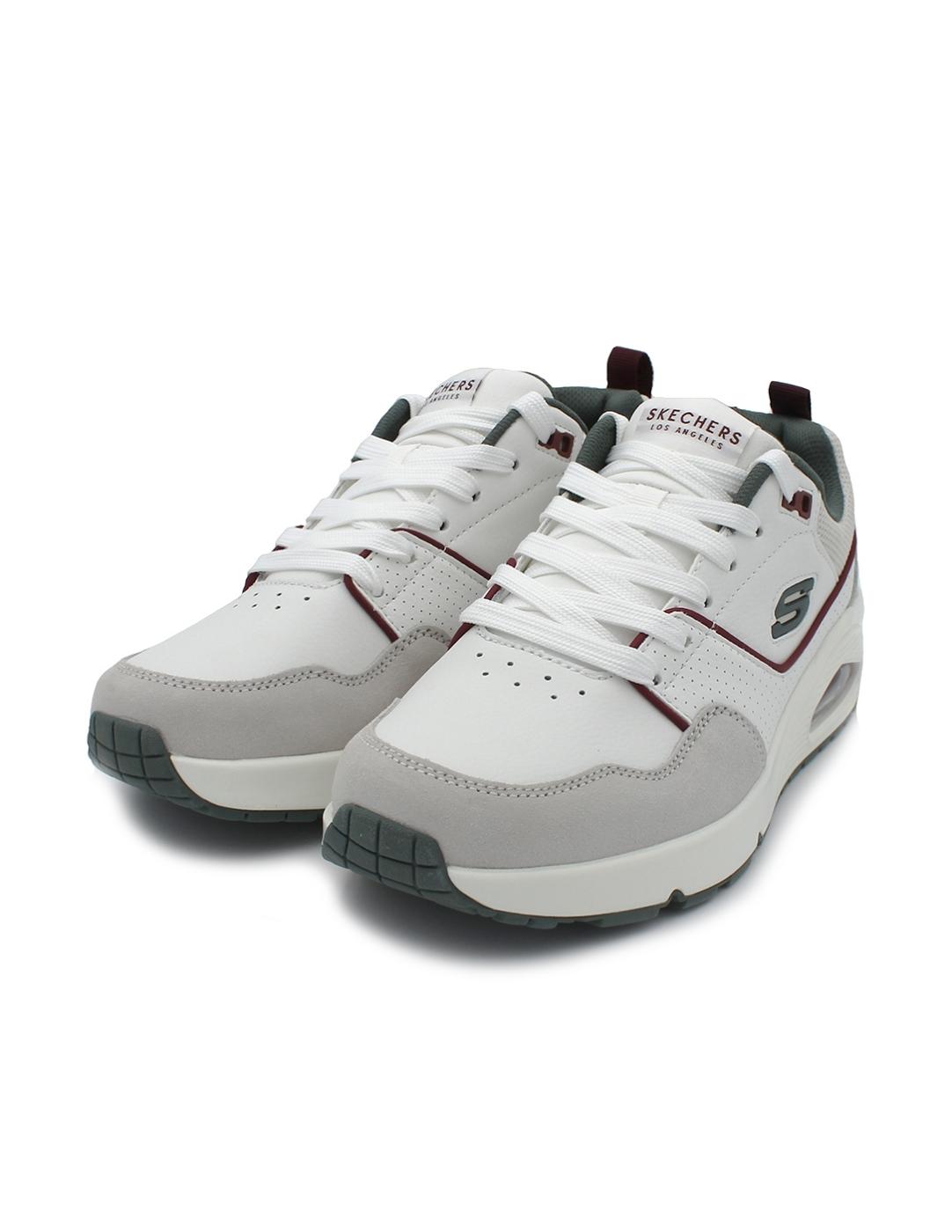 Deportivas SKECHERS 183020/WGR Blanco Verde Hombre