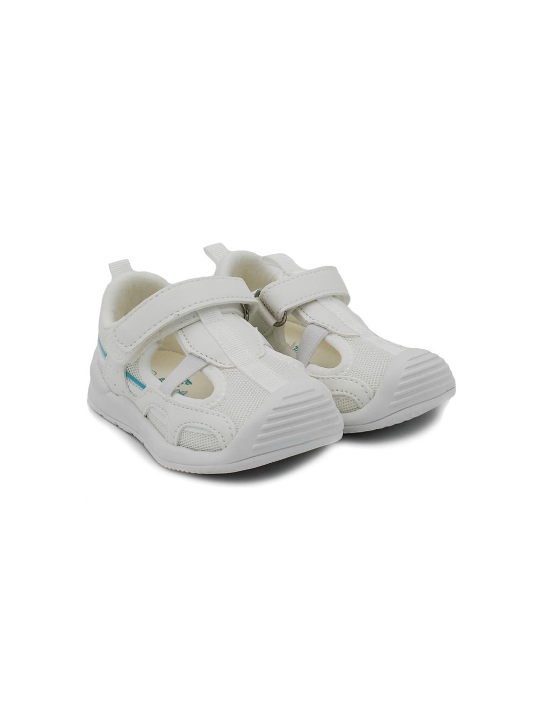 Sandalia Textil Flexibe CHETTO 1124055 Blanco Niños