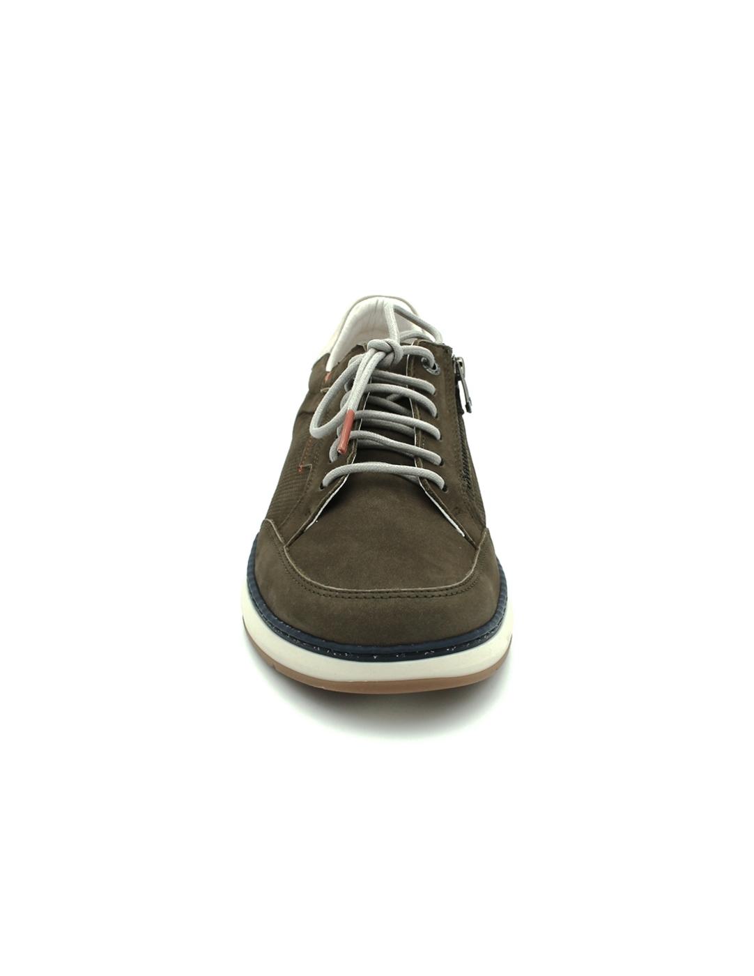 Zapatos Nobuck FLUCHOS  F2211 Verde Hombre.