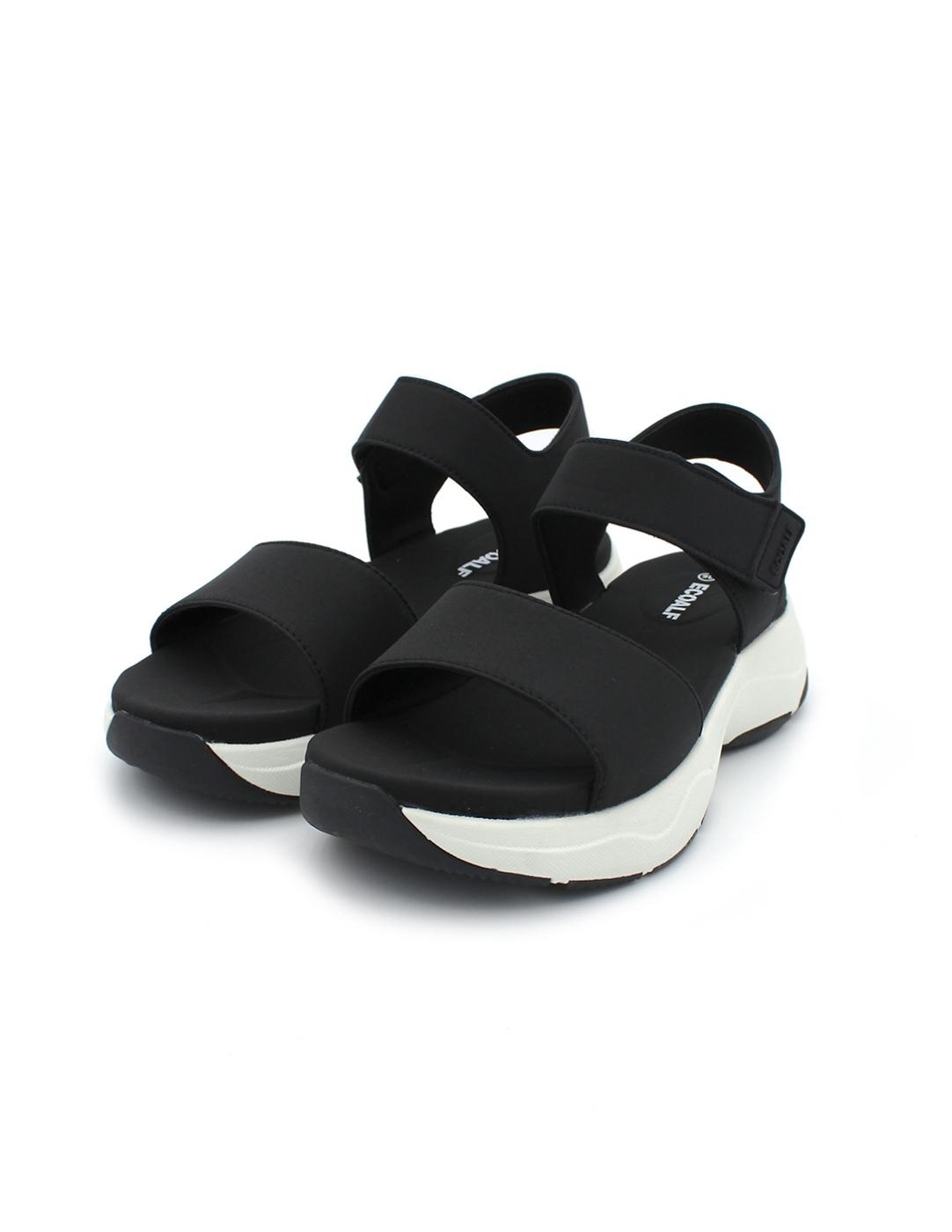 Sandalia Sport ECOALF MCWSHSACARLA0048S25 Negro Mujer