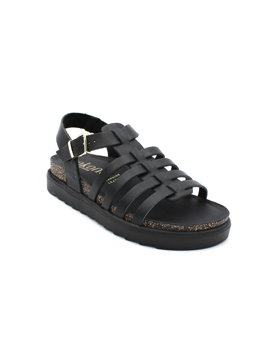 Sandalias YOKONO TUNEZ-107 Negro Mujer