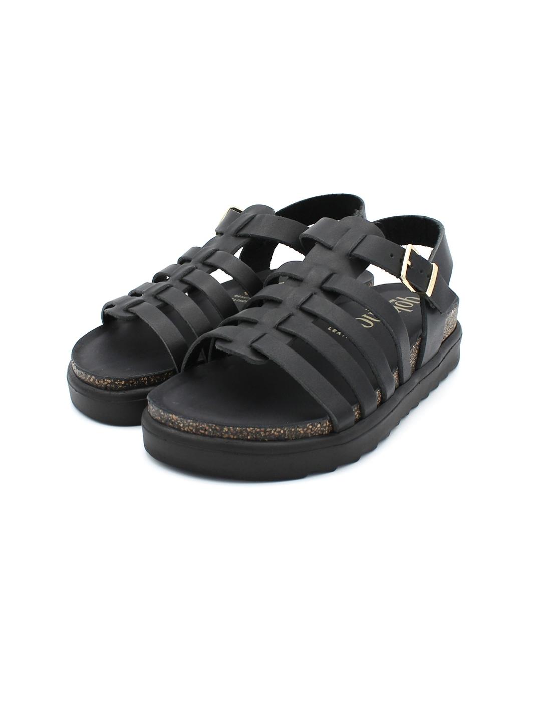 Sandalias YOKONO TUNEZ-107 Negro Mujer