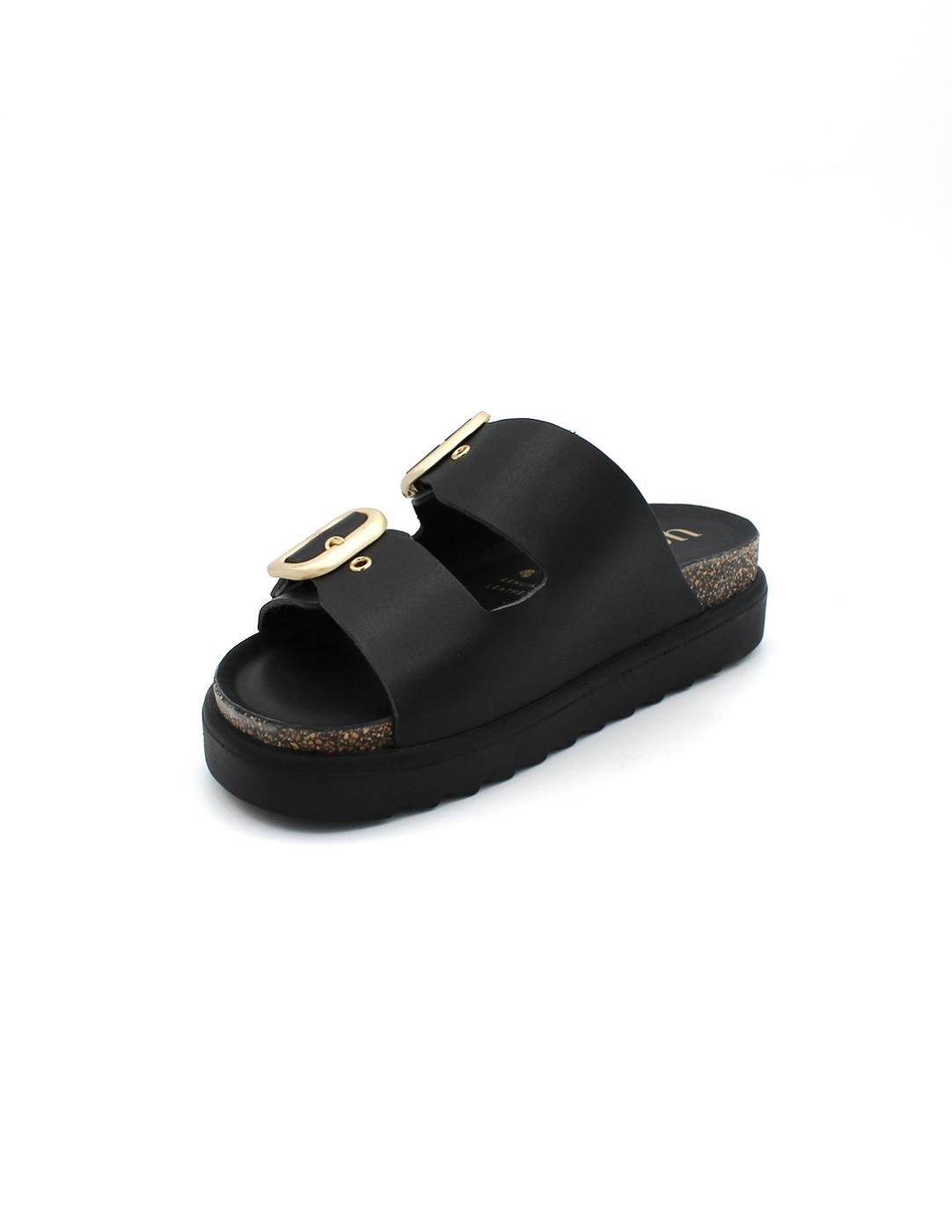 Sandalias YOKONO TUNEZ-130 Negro Mujer