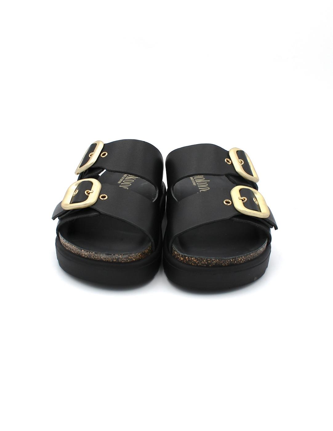 Sandalias YOKONO TUNEZ-130 Negro Mujer
