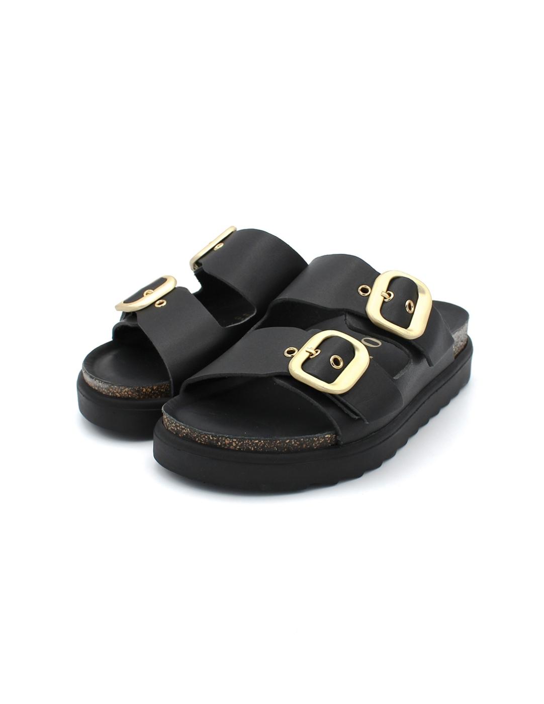 Sandalias YOKONO TUNEZ-130 Negro Mujer