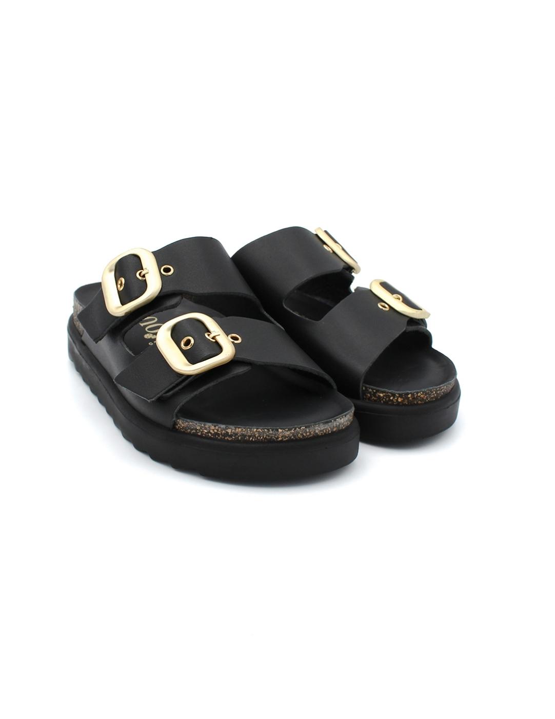 Sandalias YOKONO TUNEZ-130 Negro Mujer