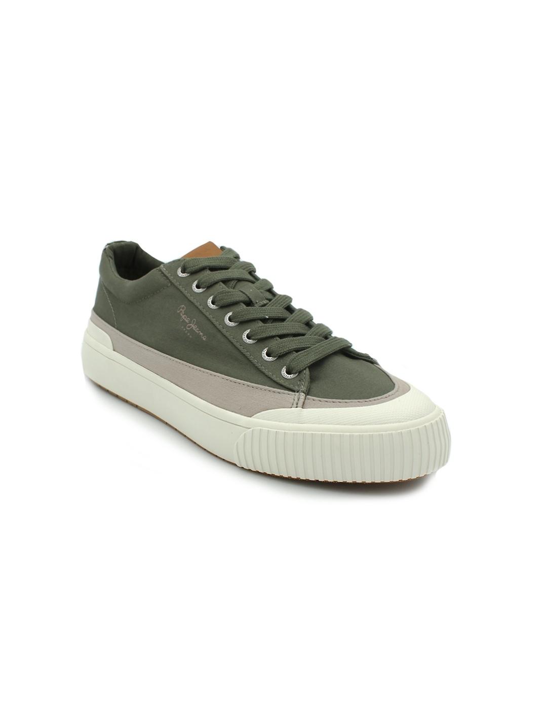 Bambas PEPE JEANS PMS31075 716 Verde Hombre.