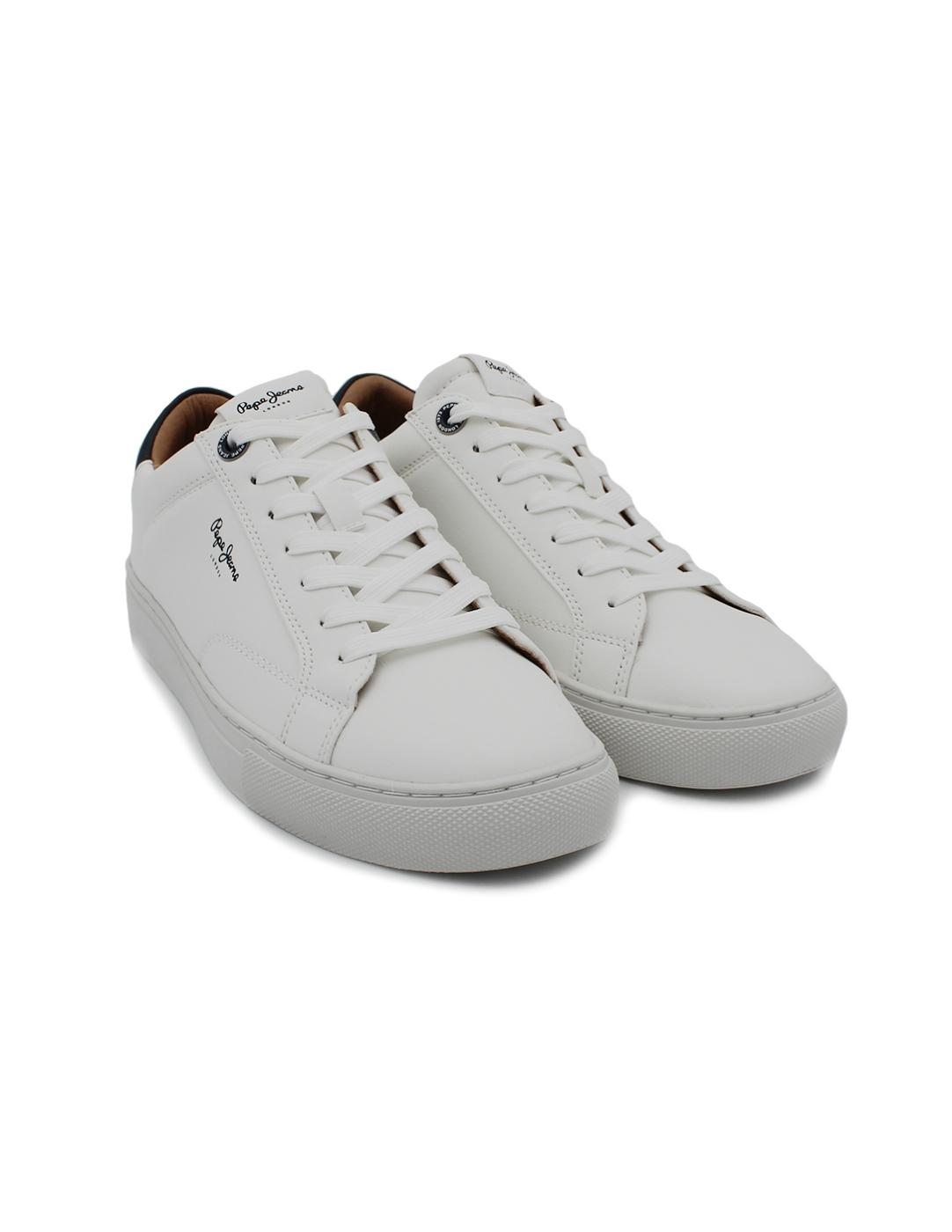 Bambas PEPE JEANS PMS00048 800 bLANCO Hombre.