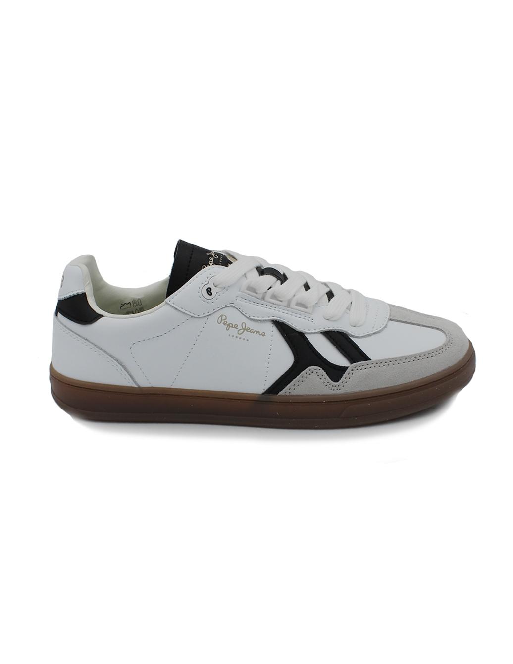 Bambas PEPE JEANS PMS00042 800 Blanco/Gris/negro Hombre.