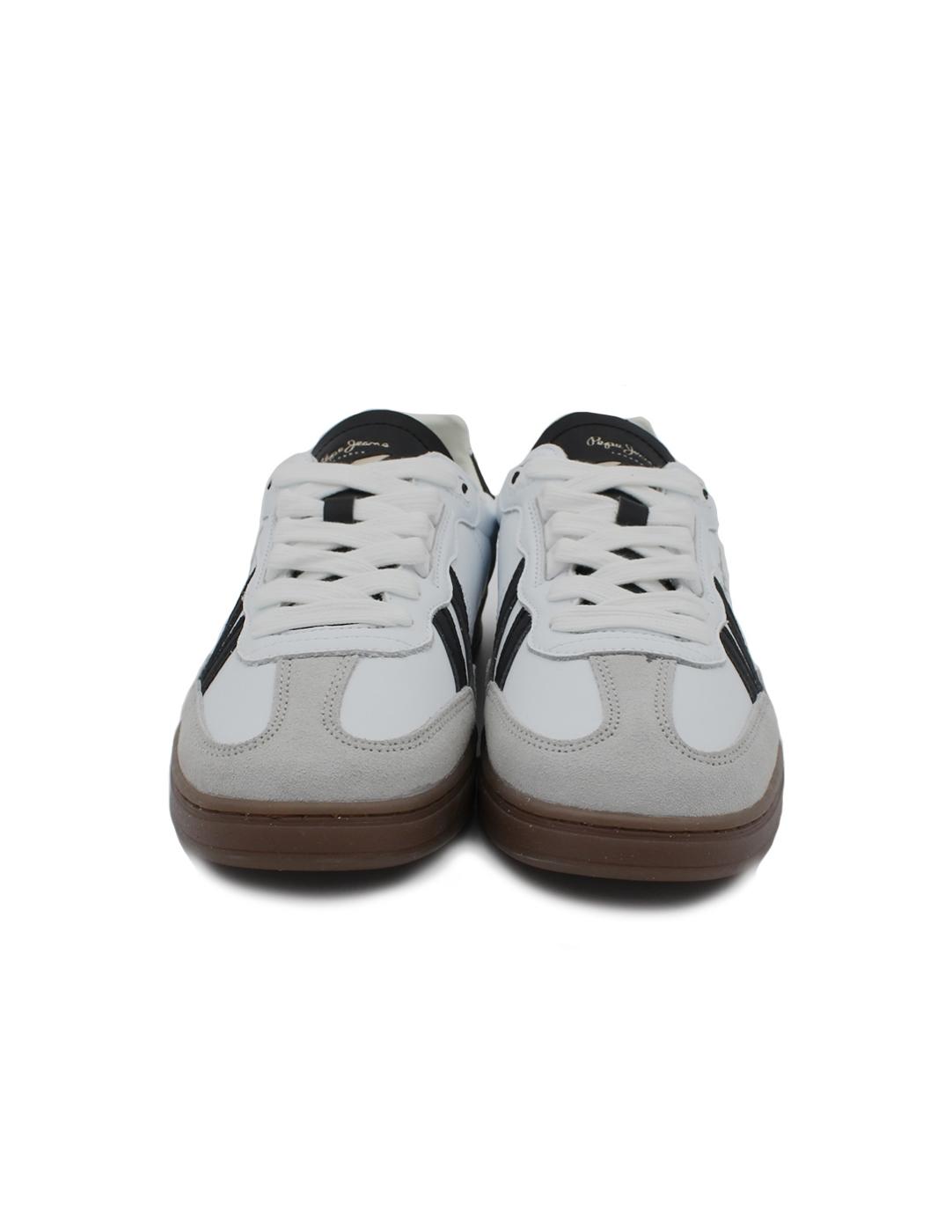 Bambas PEPE JEANS PMS00042 800 Blanco/Gris/negro Hombre.