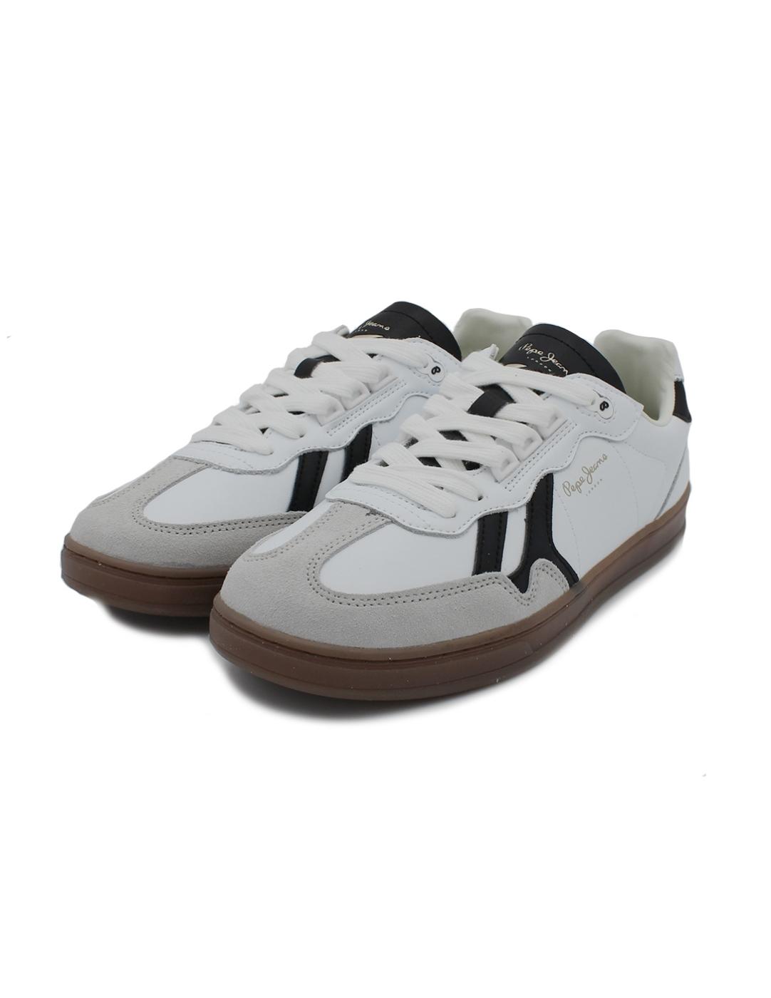 Bambas PEPE JEANS PMS00042 800 Blanco/Gris/negro Hombre.