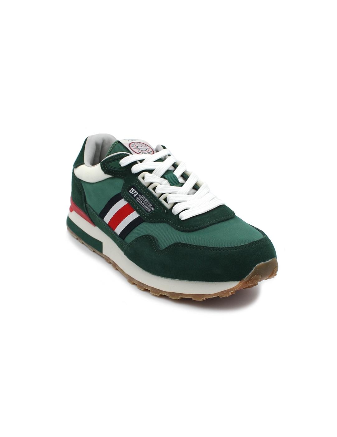 Deportivas PEPE JEANS PMS40027 673 Verde Hombre.
