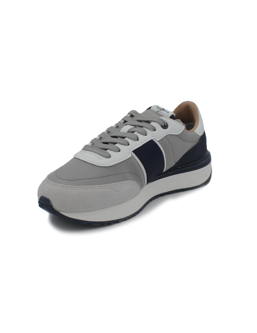 Deportiva PEPE JEANS PMS60038 945 Azul/Gris Hombre.