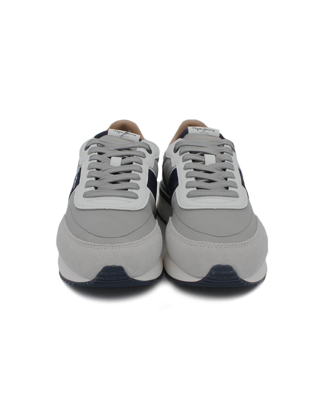 Deportiva PEPE JEANS PMS60038 945 Azul/Gris Hombre.