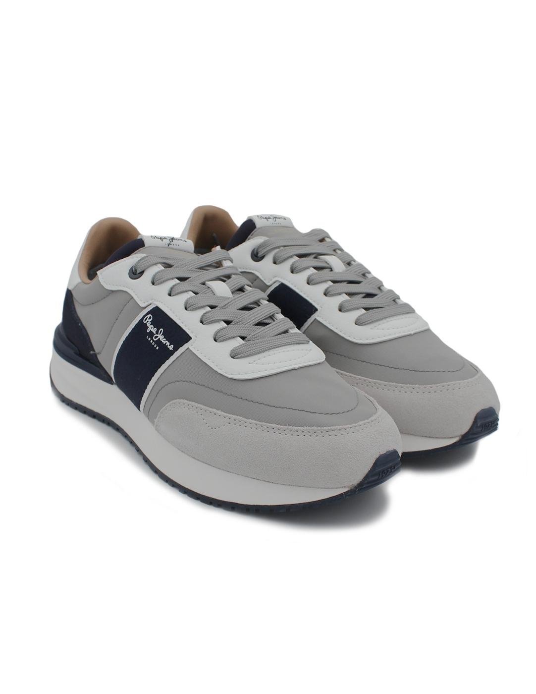 Deportiva PEPE JEANS PMS60038 945 Azul/Gris Hombre.