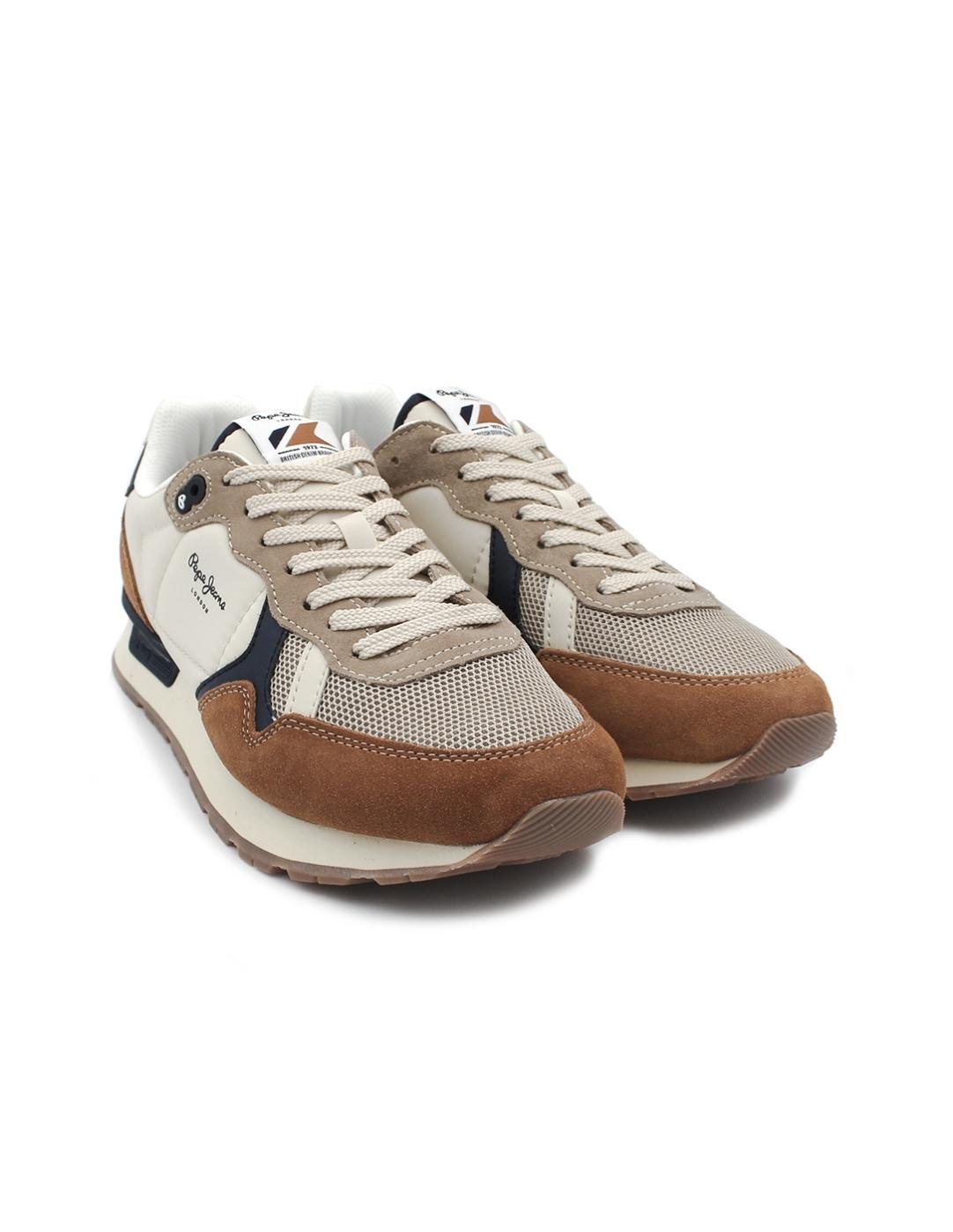 Deportivas PEPE JEANS PMS40030 859 Tobacco Hombre.