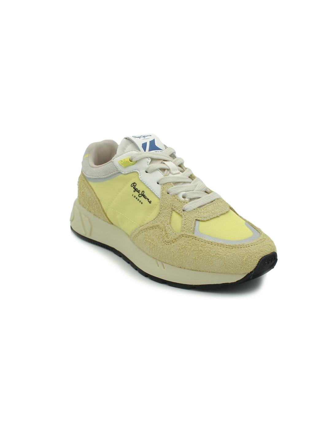 Deportivas PEPE JEANS PLS60035 014 Amarillo Mujer.