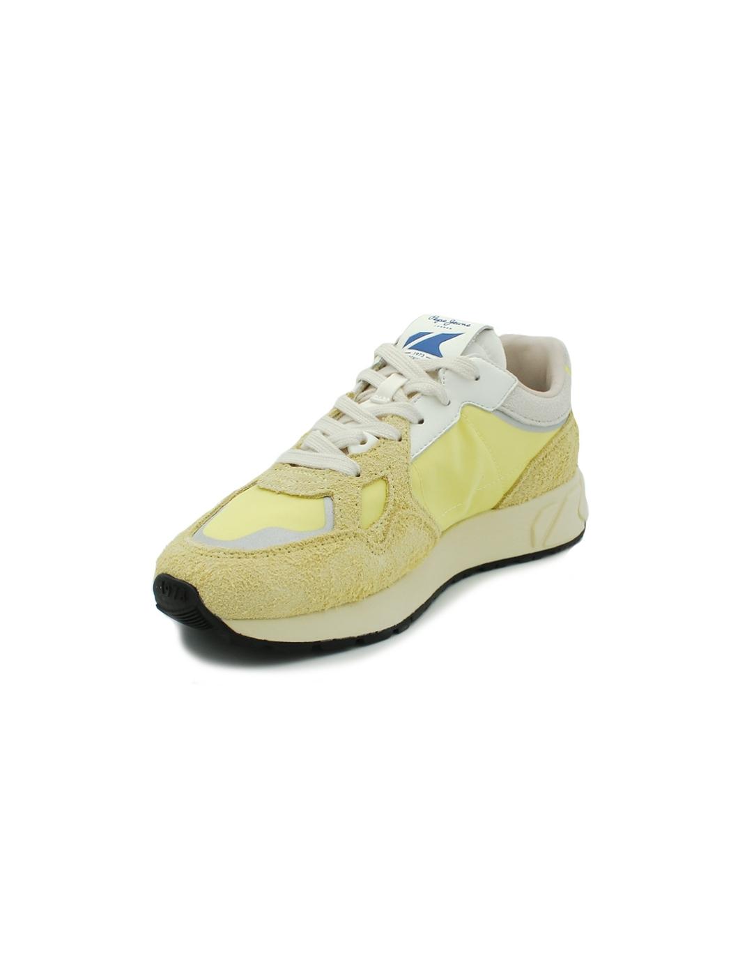 Deportivas PEPE JEANS PLS60035 014 Amarillo Mujer.