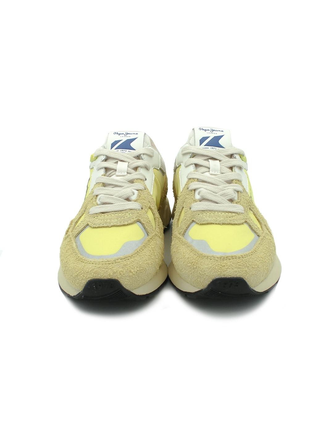 Deportivas PEPE JEANS PLS60035 014 Amarillo Mujer.