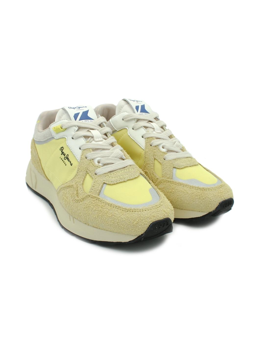 Deportivas PEPE JEANS PLS60035 014 Amarillo Mujer.