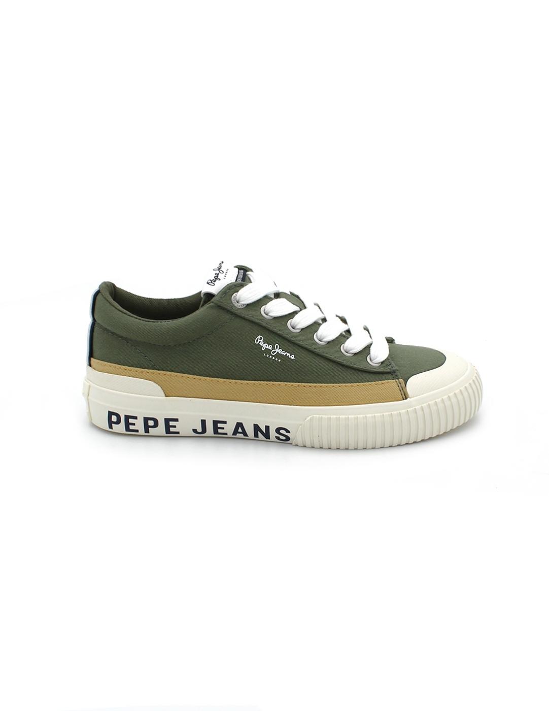 Bambas PEPE JEANS PBS30588 771 Verde Niño.