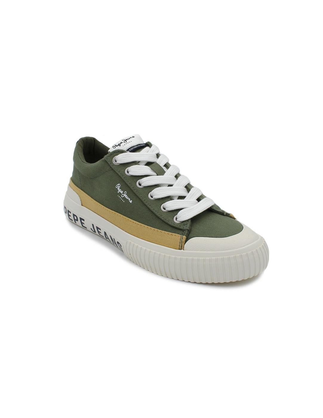Bambas PEPE JEANS PBS30588 771 Verde Niño.