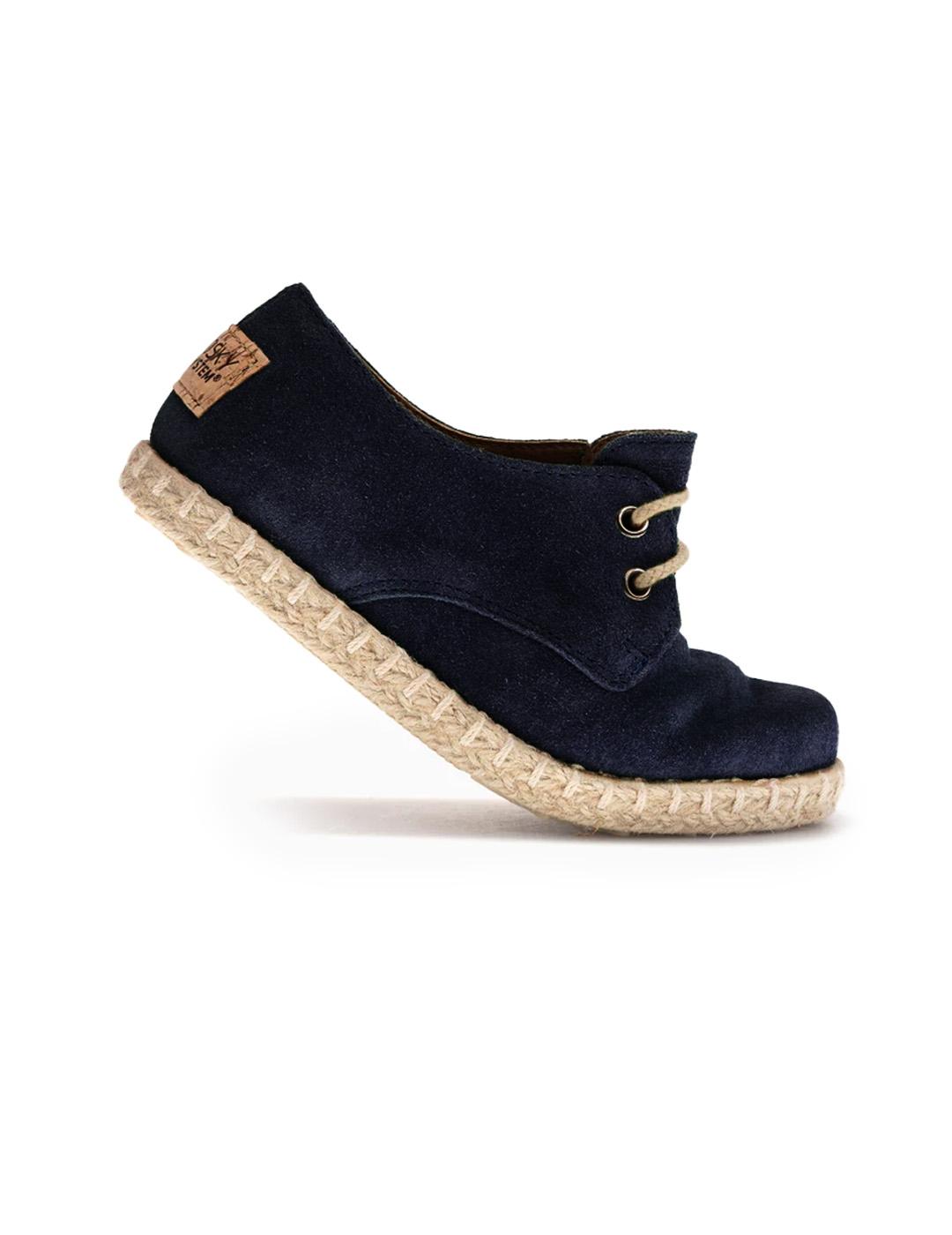 Alpargatas Serraje Yute Pablosky 610027 Azul Niño