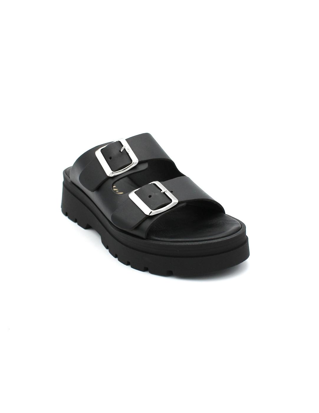 Sandalia /Zueco PATRICIA MILLER 6602 Negro Mujer.