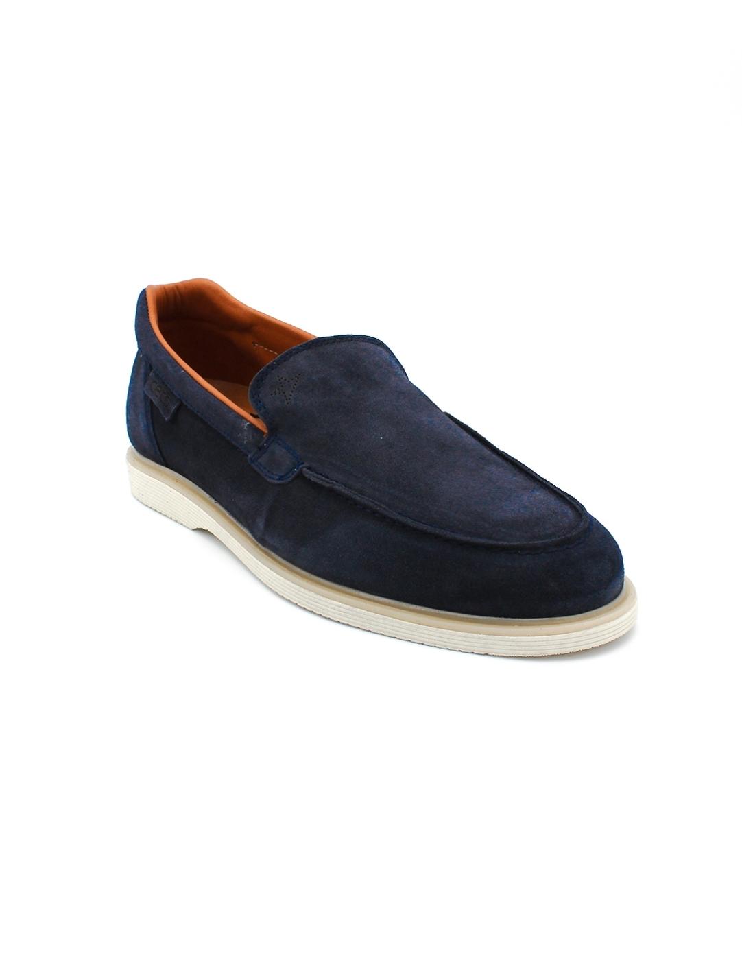 Mocasín Ante CETTI C-1350 Navy Hombre